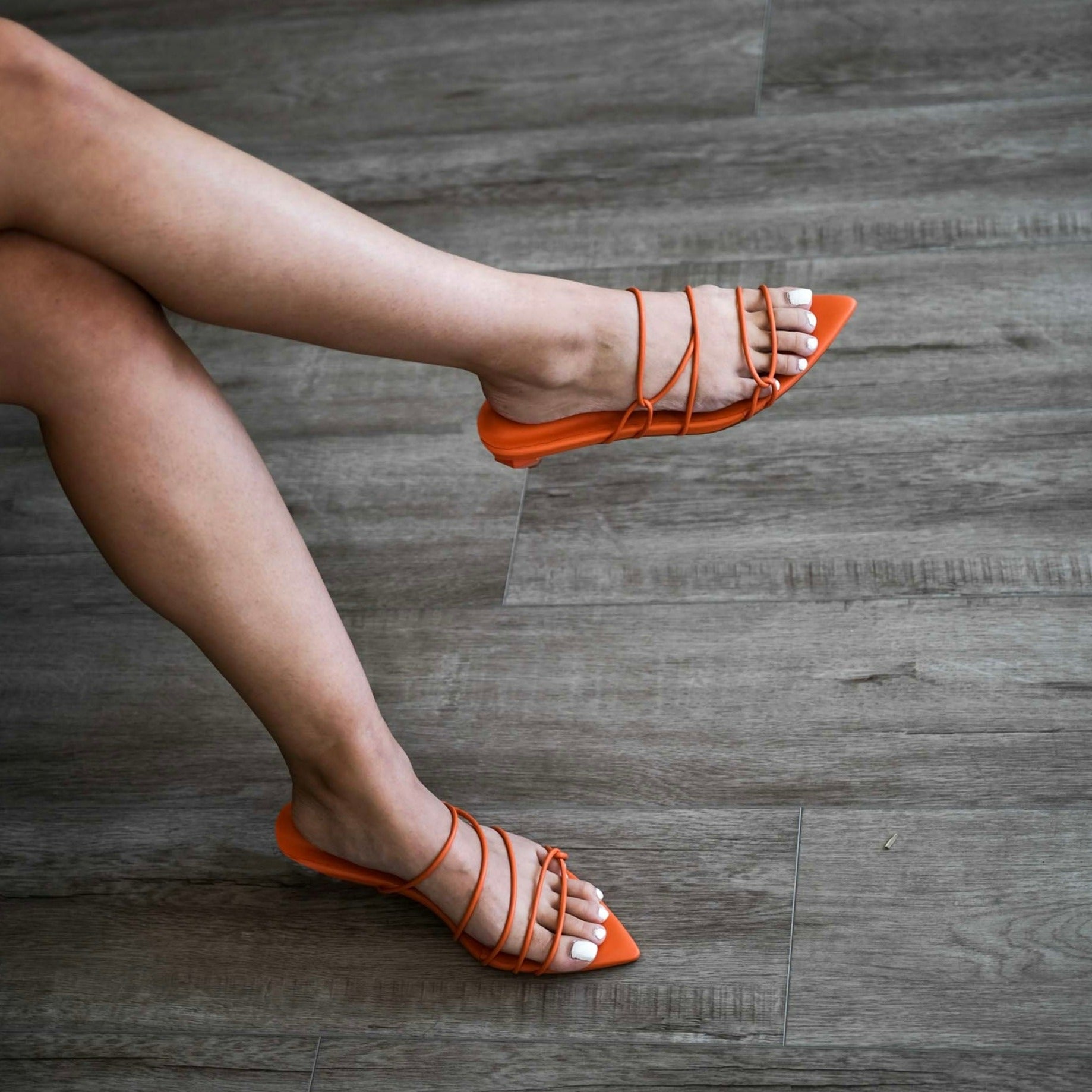 Topshop strippy online sandals